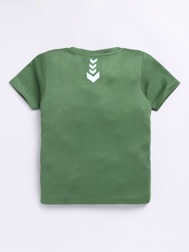 HRX by Hrithik Roshan Boys Printed Rapid-Dry T-shirt