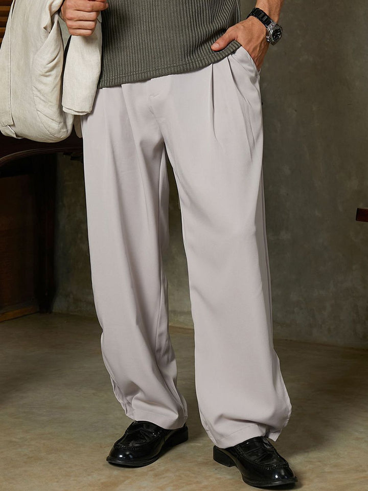 Campus Sutra Men Comfort Relaxed Fit Trousers