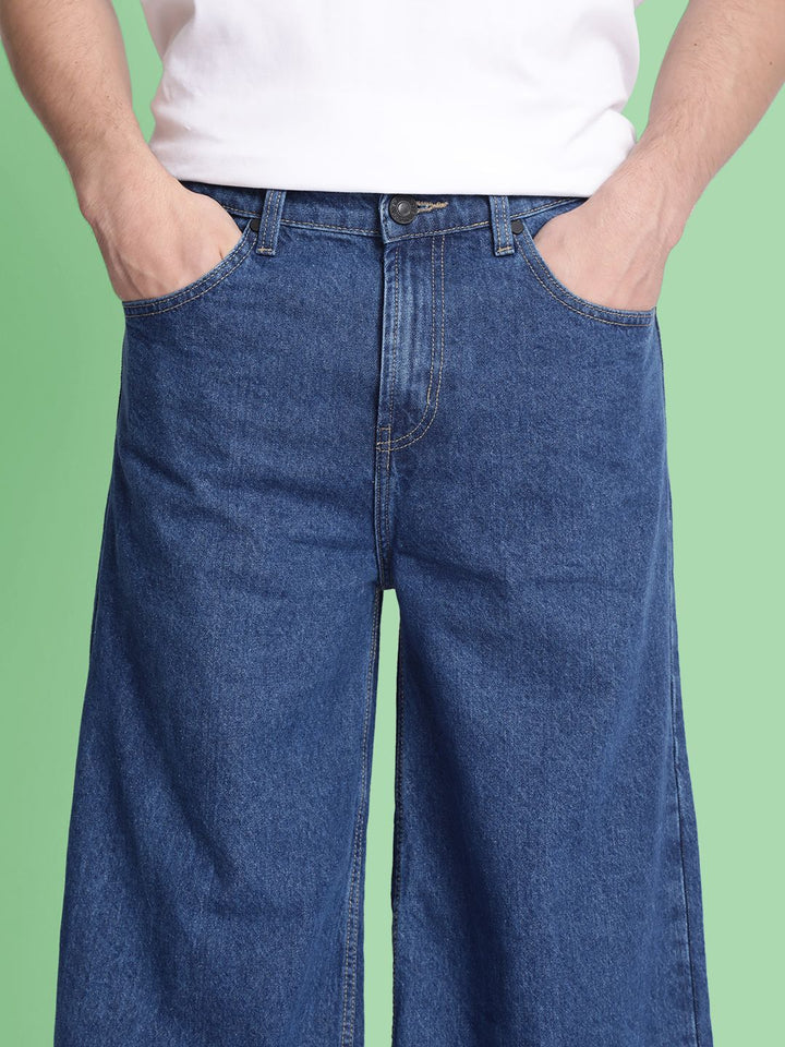 Bene Kleed Men Super Wide Leg Jeans