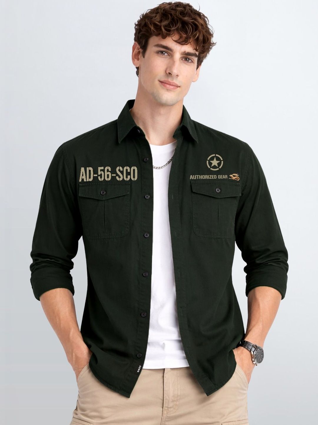ADRO Men Standard Casual Shirt