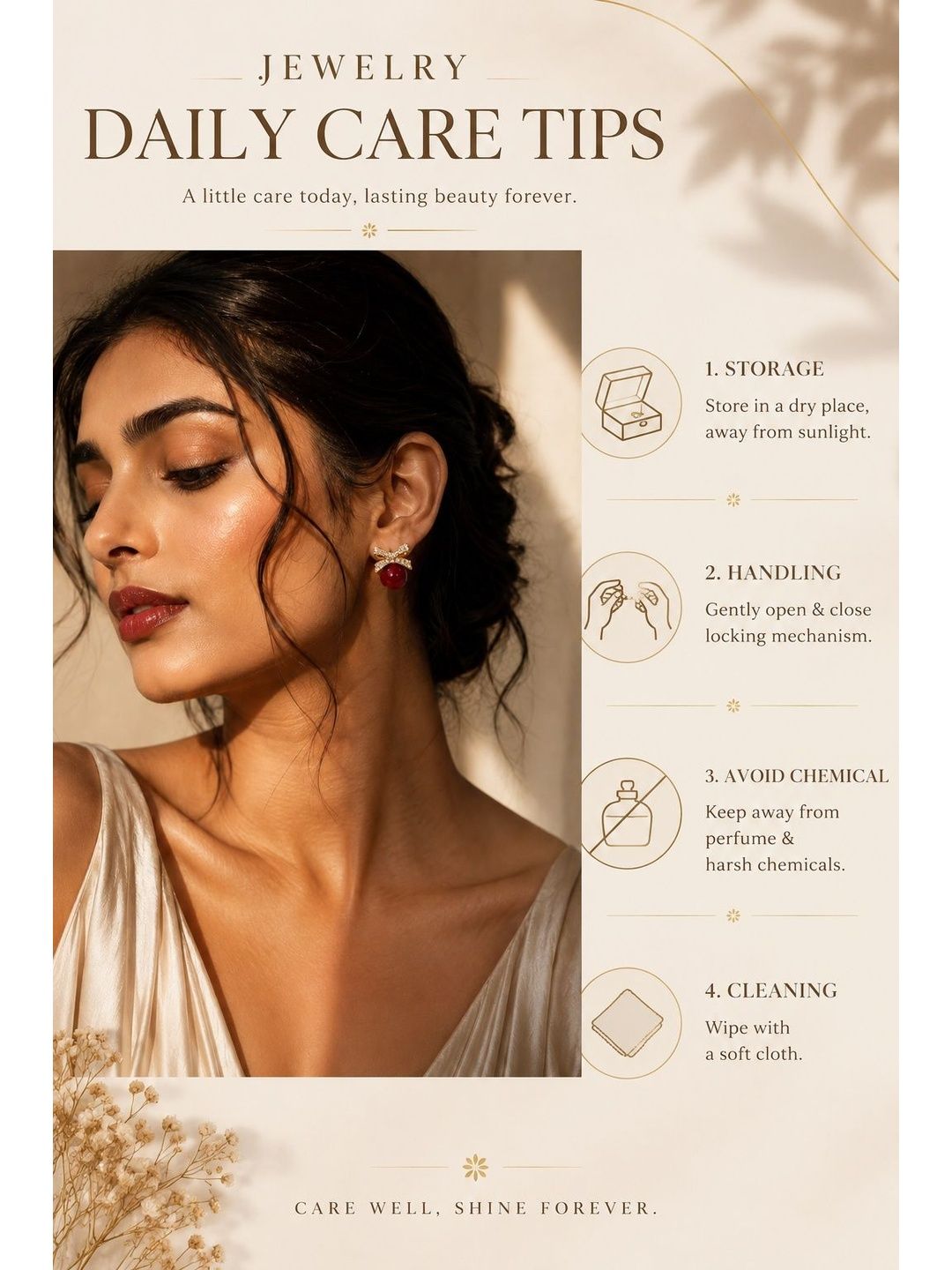 VOGUE PANASH Geometric Studs Earrings
