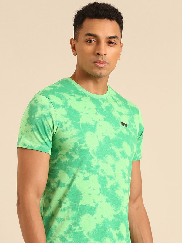 Being Human Tie and Dye Pure Cotton T-shirt