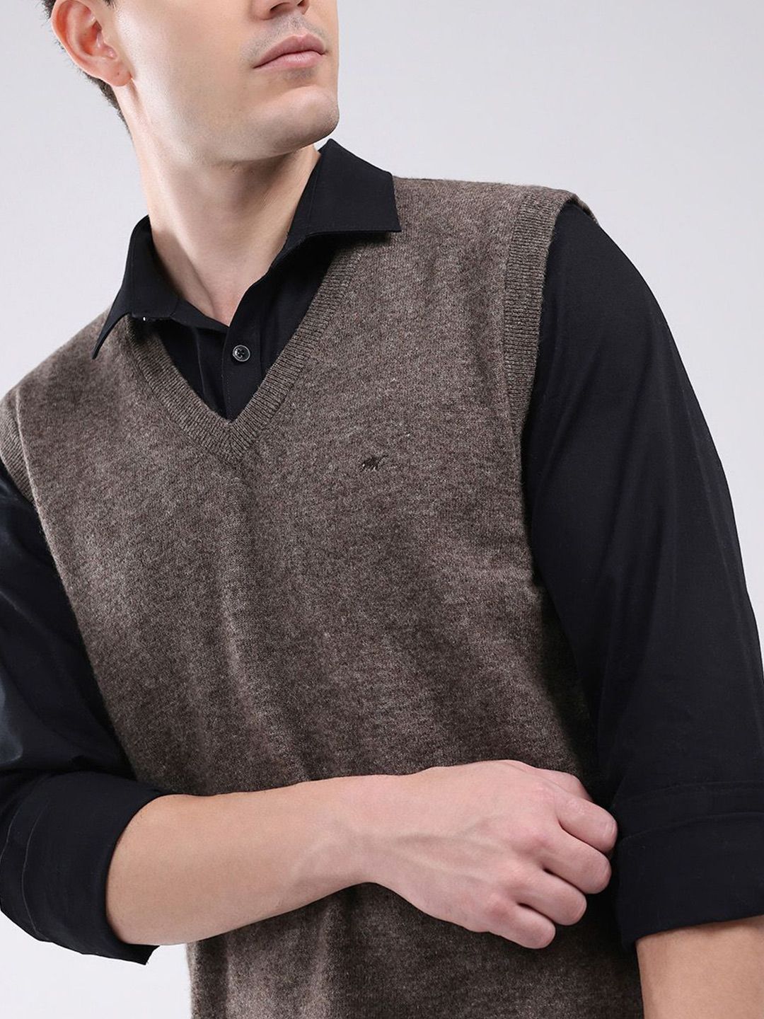 Monte Carlo Men Woollen Sweater Vest