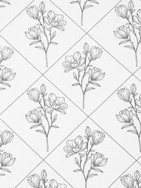 KLOTTHE Off White Printed Flat 400TC Pure Cotton Super King Bedsheet & 4 Pillow Covers