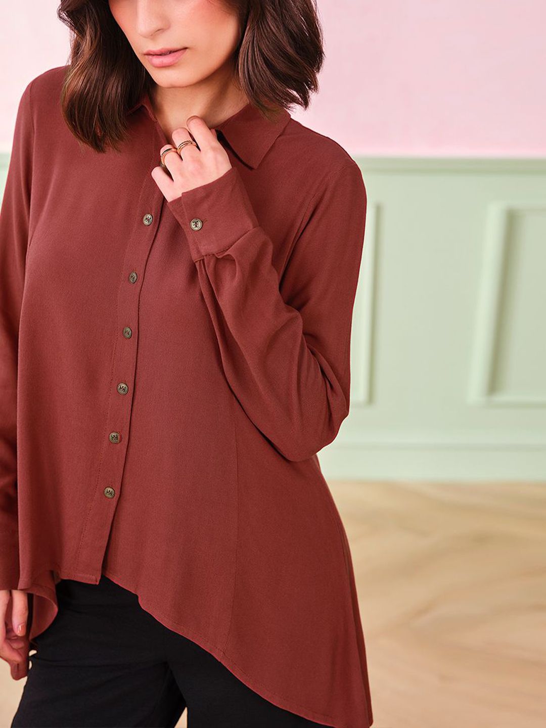 AND Shirt Style Top