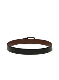 Teakwood Leathers Men Textured Leather Reversible Formal Belt