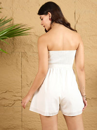 Berrylush Women Strapless Jumpsuit