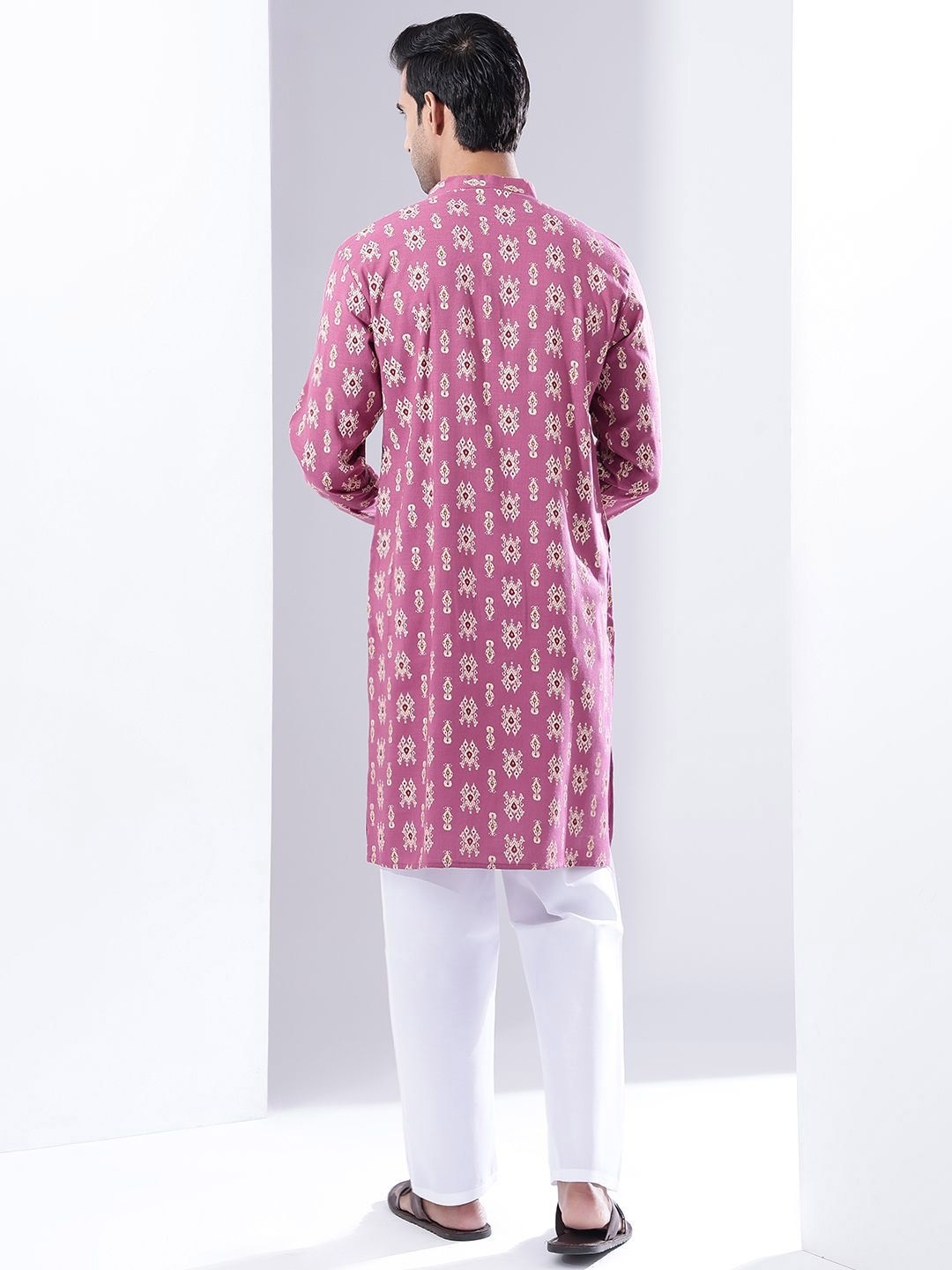 Anouk Men Ethnic Motifs Printed Regular Kurta with Pyjamas