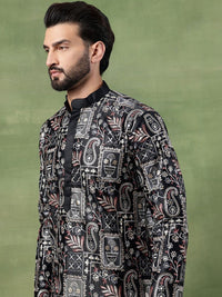 SOJANYA Men Embroidered Thread Work Kurta