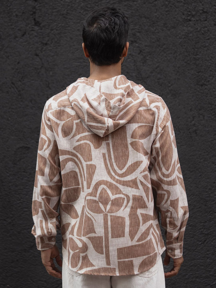 Powerlook Men Opaque Printed Casual Shirt