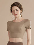 HRX by Hrithik Roshan Women Solid Styled Back Crop Top