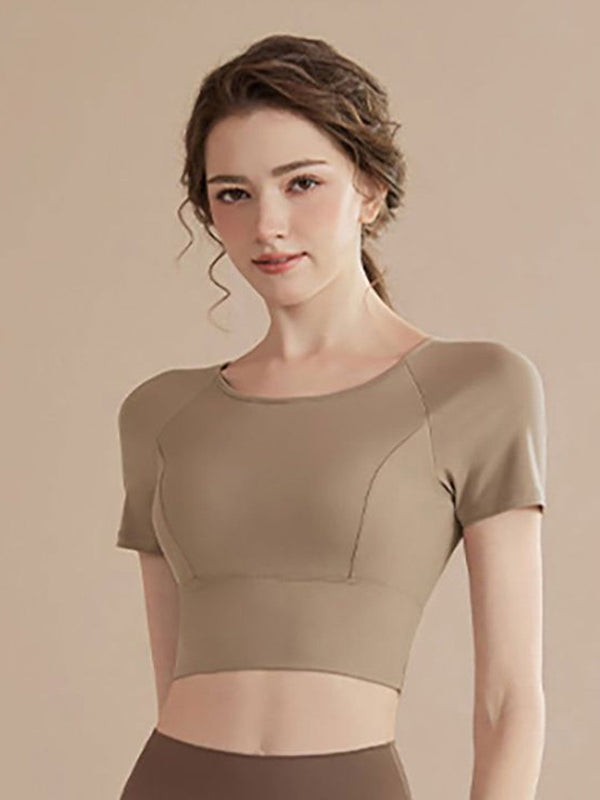 HRX by Hrithik Roshan Women Solid Styled Back Crop Top