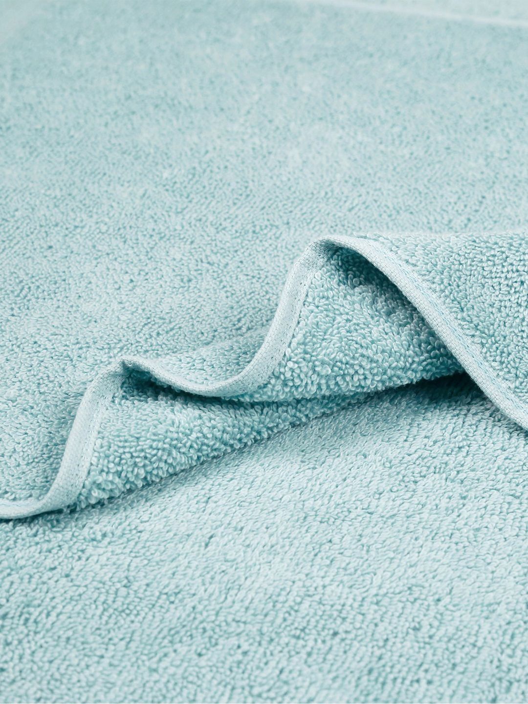 MYTRIDENT Blue Cotton 500 GSM Bath Towel