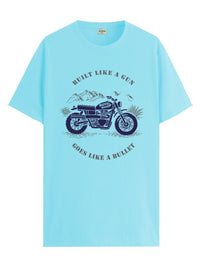 ADRO Men Graphic Printed Round Neck Cotton T-shirt