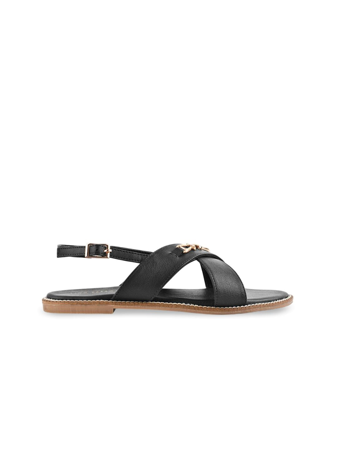 Lino Perros Women Open Toe Flats with Buckles