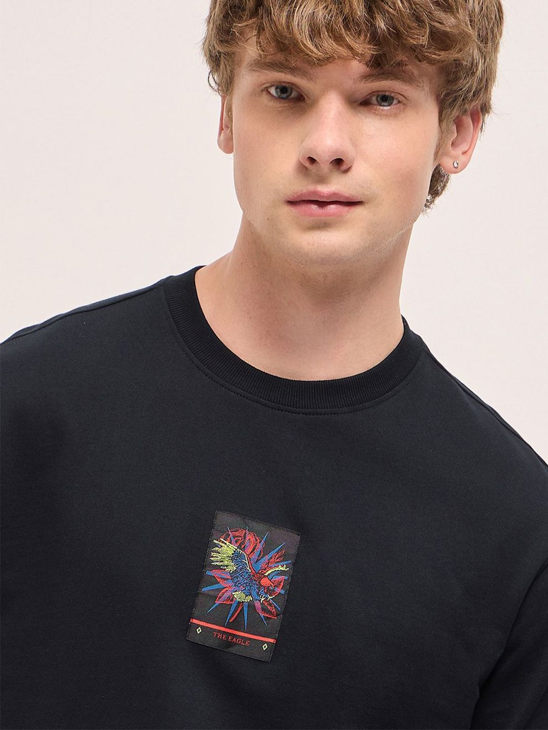 THE BEAR HOUSE Men Printed Oversized T-shirt