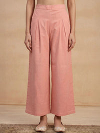 House of Chikankari Women Regular Chikankari Kurta with Trousers