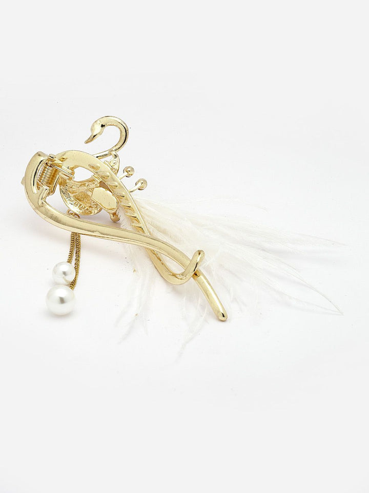 PANASH Women Embellished Banana Clip
