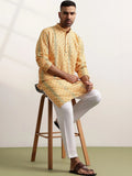 Anouk Men Ethnic Motifs Printed Regular Kurta with Pyjamas