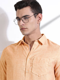 Thomas Scott Men Classic Slim Fit Opaque Casual Shirt