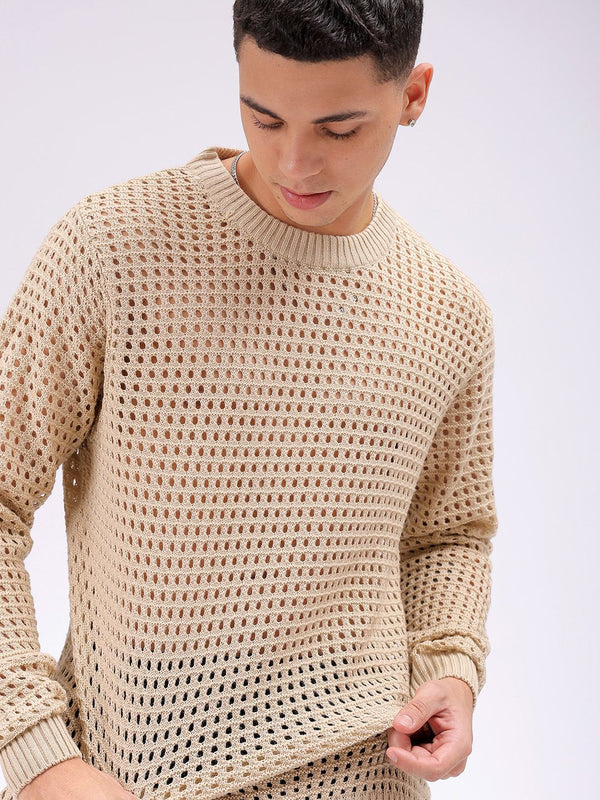 The Indian Garage Co Men Round Neck Pullover