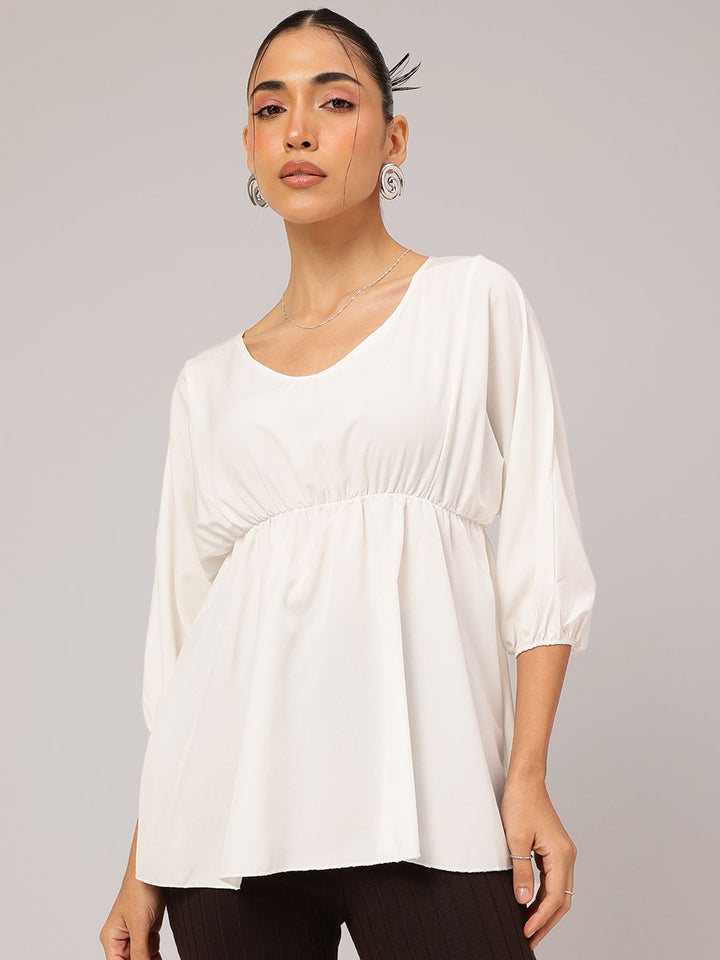 DressBerry Feminine Flair Empire Top