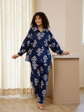 SANSKRUTIHOMES Women Printed Night suit