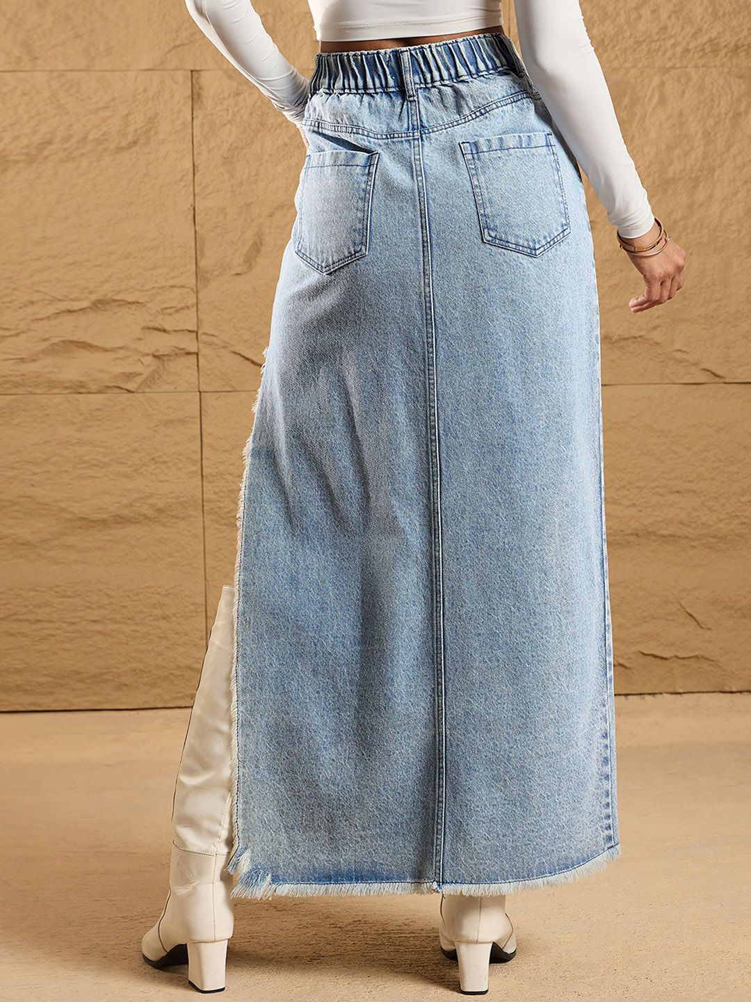 SASSAFRAS Straight Maxi Skirts
