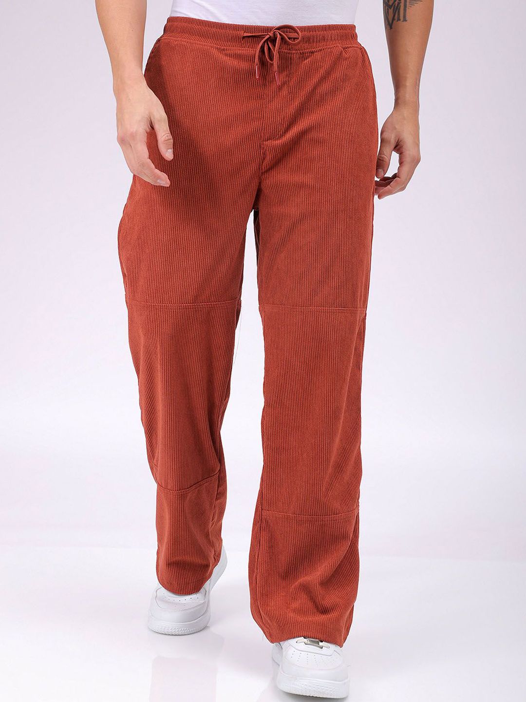 The Indian Garage Co Men Loose Fit Joggers Trouser