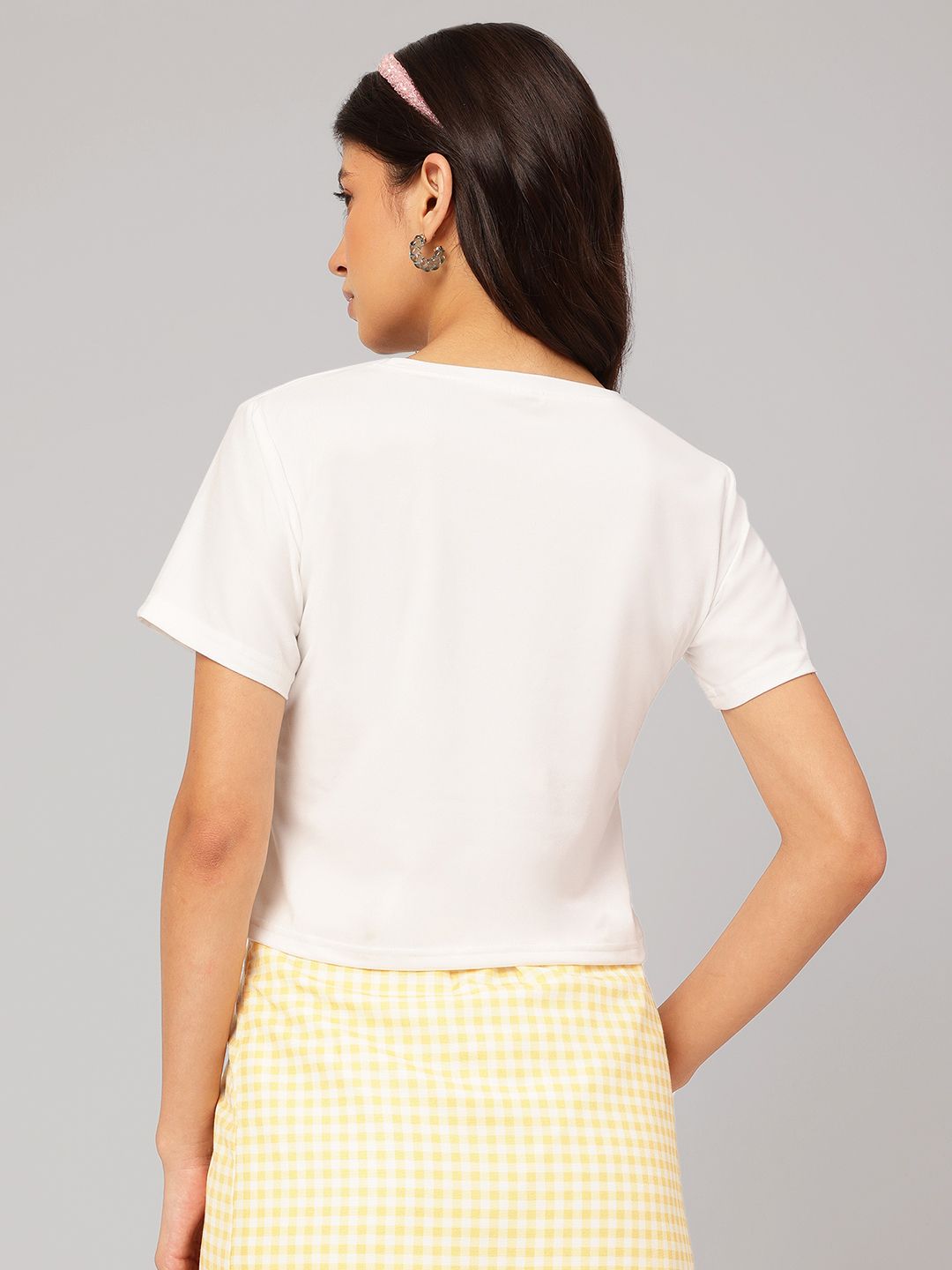 DressBerry Typography Printed Round Neck T-shirt