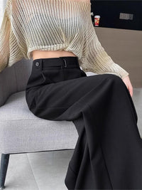 all about you Women Loose Fit High-Rise Korean Pants