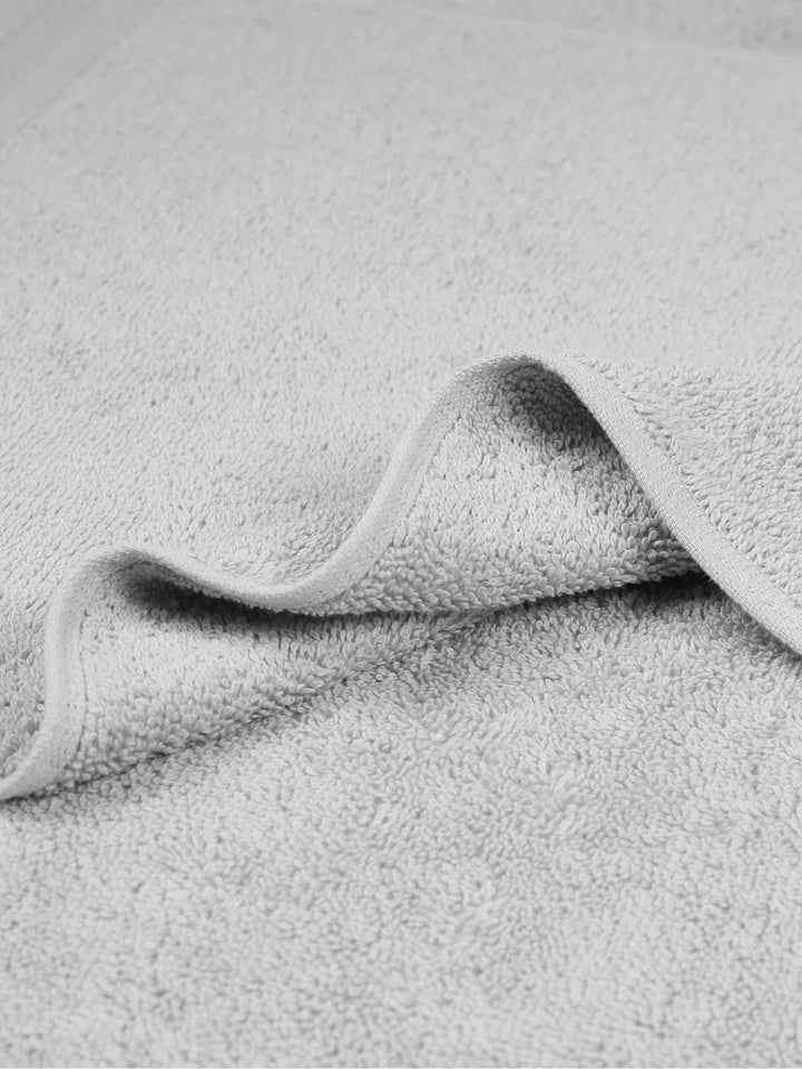 MYTRIDENT Silver-Toned Cotton 500 GSM Bath Towel