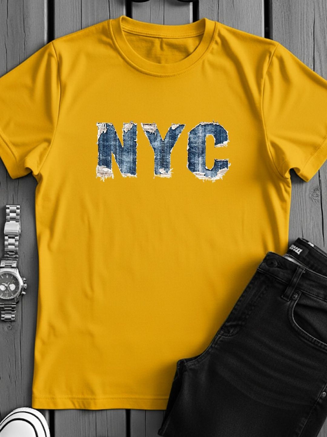 ADRO Men Printed T-shirt