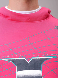 The Indian Garage Co Men Printed Hooded Sweatshirt