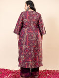 Mamicha Printed V-Neck Kurta Set