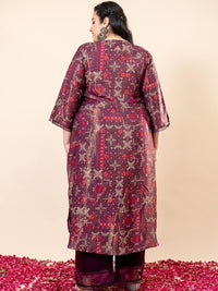 Mamicha Printed V-Neck Kurta Set