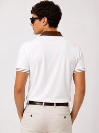 ADRO Men Polo Collar T-shirt