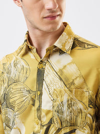 SPYKAR Men Spread Collar Floral Printed Casual Shirt