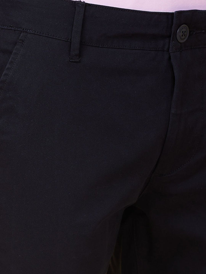 Being Human Men Slim Fit Mid-Rise Trousers
