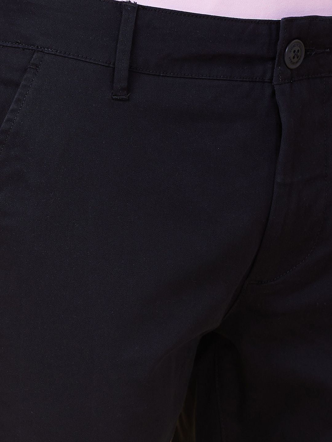 Being Human Men Slim Fit Mid-Rise Trousers