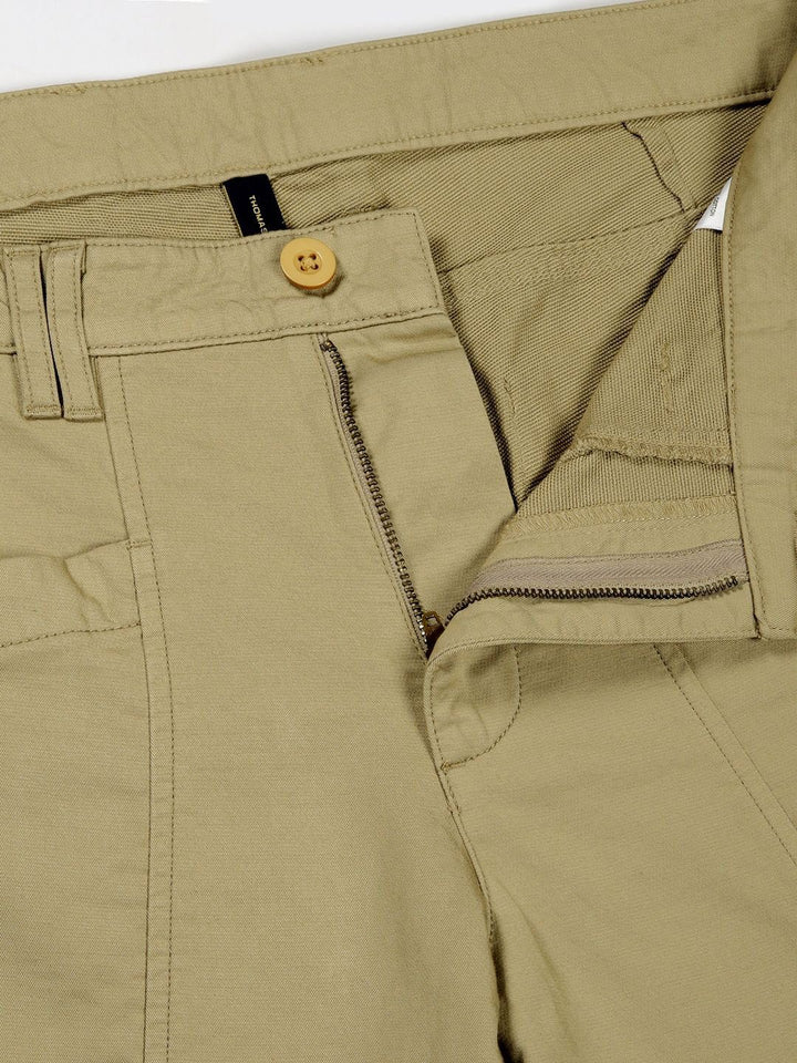 Thomas Scott Men Smart Easy Wash Cargos Trousers