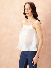 all about you Semi Sheer Sheen Top