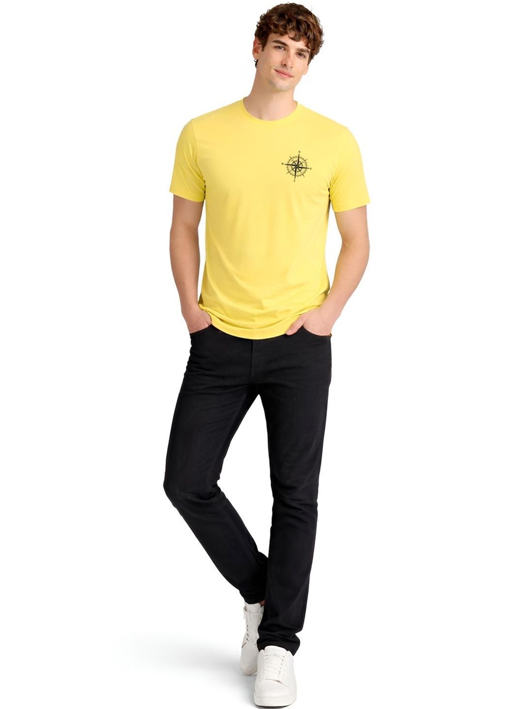 ADRO Men Printed T-shirt