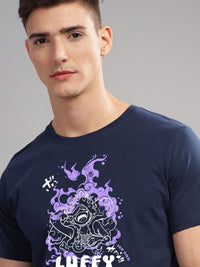 ADRO Men Typography Printed Pockets T-shirt