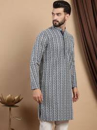 Anouk Ethnic Motifs Printed Pure Cotton Kurta