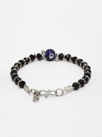 Anouk Silver-Plated Artificial Stones Link Bracelet