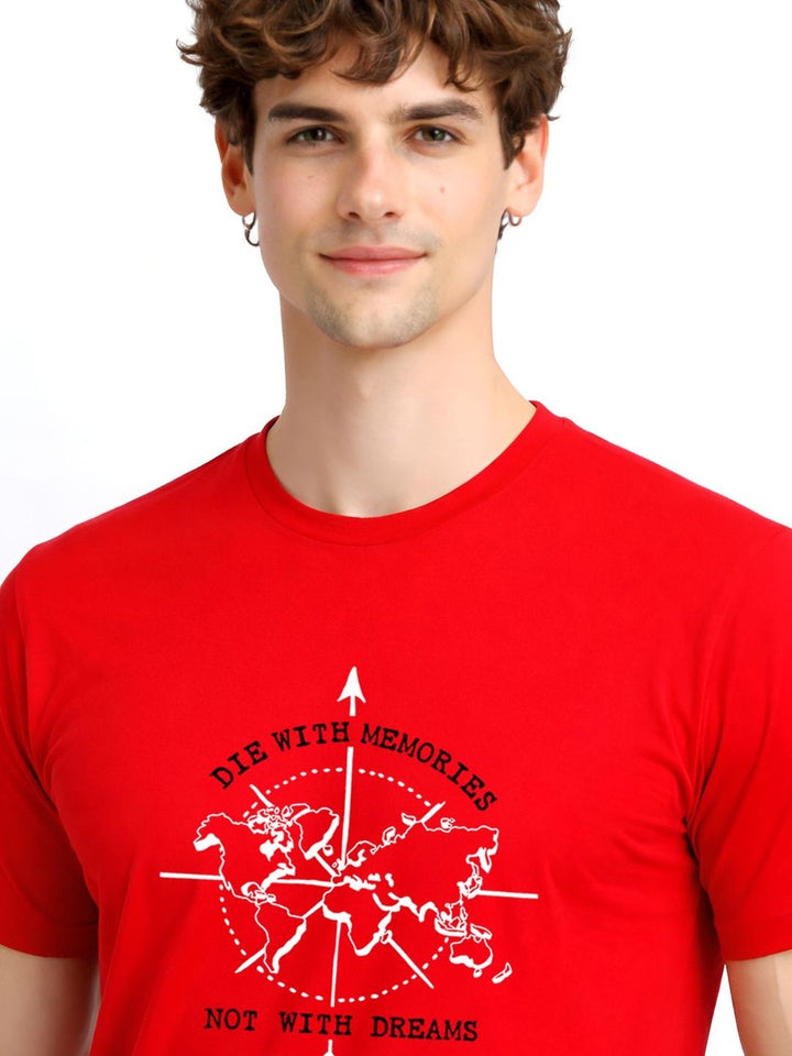 ADRO Men Printed T-shirt