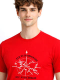 ADRO Men Printed T-shirt