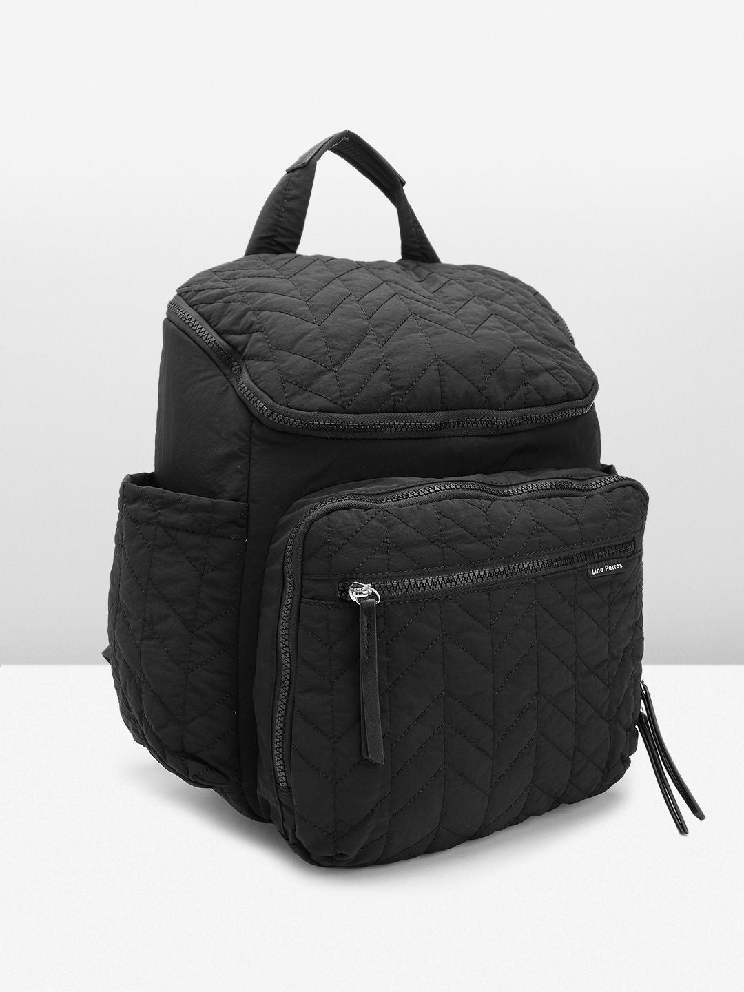 Lino Perros Textured Mommy Backpack - 13Inch