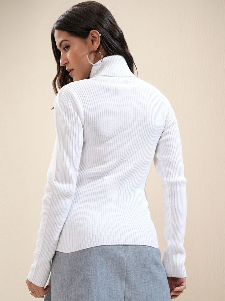 Tokyo Talkies Wanita berjalur pullover